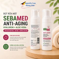 Sữa rửa mặt SEBAMED tạo bọt, kháng khuẩn, làm sạch lỗ chân lông, dùng cho mọi loại da