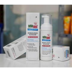 Sữa rửa mặt SEBAMED tạo bọt, kháng khuẩn, làm sạch lỗ chân lông, dùng cho mọi loại da