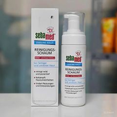 Sữa rửa mặt SEBAMED tạo bọt, kháng khuẩn, làm sạch lỗ chân lông, dùng cho mọi loại da