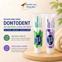 Kem đánh răng DONTODENT KRAUTER bảo vệ răng chắc khỏe tuýp 125ml