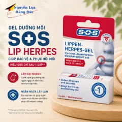 Gel SOS Lippen herpes chữa tróc mép,  làm giảm đau, ngứa, lan vết loét một cách nhanh chóng