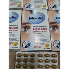 Viên uống Augen Mivolis tăng cường thị lực, giảm nhức mỏi mắt