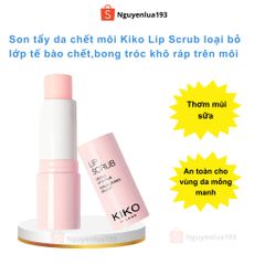 Son tẩy da chết môi Kiko Lip Scrub loại bỏ lớp tế bào chết,bong tróc khô ráp trên môi