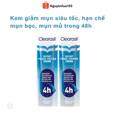 Kem giảm mụn siêu tốc Clearasil Sofort ngăn ngừa, kiểm soát mụn, giúp da luôn khô thoáng, tuýp 15ml
