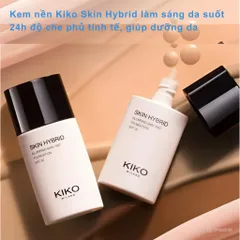 Kem nền Kiko Skin Hybrid làm sáng da suốt 24h độ che phủ tinh tế, giúp dưỡng da, 30ml