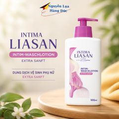Dung dịch vệ sinh phụ nữ cao cấp INTIMA LIASAN 500ml, mẫu mới dạng vòi làm sạch