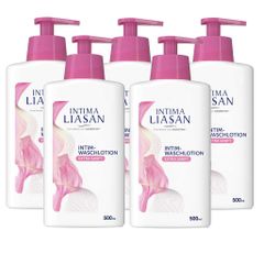 Dung dịch vệ sinh phụ nữ cao cấp INTIMA LIASAN 500ml, mẫu mới dạng vòi làm sạch