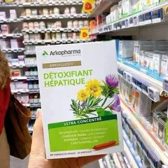 Detox thải độc gan Arkopharma, hộp 20 ống