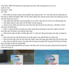 Tinh dầu tràm trà mivolis