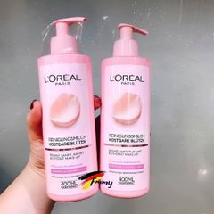 Sữa rửa mặt LOREAL chiết xuất từ hoa hồng tươi thành phần tự nhiên, không hoá chất, không chất tạo bọt, giúp se khít lỗ