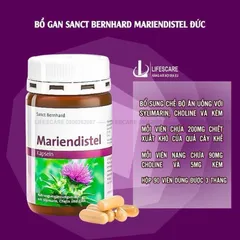 Bổ gan, thải độc gan MARIENDISTEL tăng cường hoạt động gan, giảm men gan cao