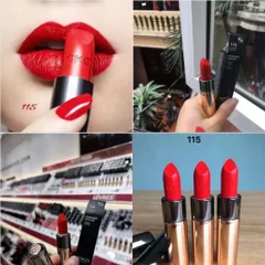 Son lì Kiko 115 màu Đỏ, bám màu, lâu trôi khi ăn, trẻ trung năng động