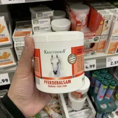 Cao thảo dược Kräuterhof làm nóng hỗ trợ mỏi, căng da, hũ 500ml