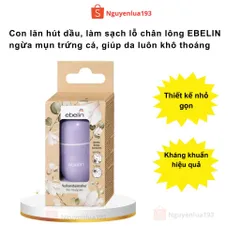 Con lăn hút dầu, làm sạch lỗ chân lông EBELIN ngừa mụn trứng cá, giúp da luôn khô thoáng
