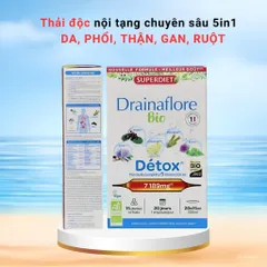Siro thải độc nội tạng chuyên sâu 5in1, hộp 20 ống