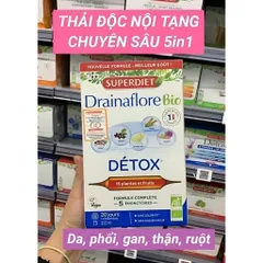 Siro thải độc nội tạng chuyên sâu 5in1, hộp 20 ống