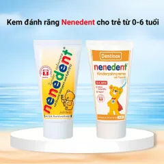 Kem đánh răng trẻ em nenedent Kinderzahncreme bảo vệ răng miệng cho bé