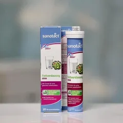 Viên sủi SANOTACT giúp thải độc gan, thanh lọc cơ thể, tuýp 20 viên