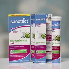 Viên sủi SANOTACT giúp thải độc gan, thanh lọc cơ thể, tuýp 20 viên