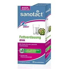 Viên sủi SANOTACT giúp thải độc gan, thanh lọc cơ thể, tuýp 20 viên