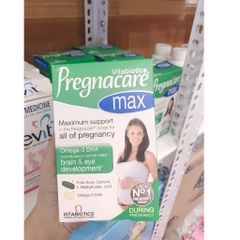 [TPCN] Viên uống vitamin tổng hợp bà bầu Pregnacare max bổ sung omega, dha, epa, hộp 84 viên