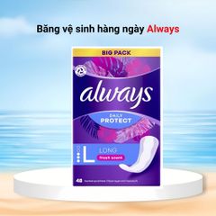 Băng vệ sinh hàng ngày Always dùng siêu thích