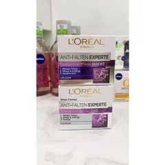 Kem dưỡng da LOREAL dành cho tuổi từ 35 đến trên 55 tuổi, giúp da săn chắc, giảm nếp nhăn