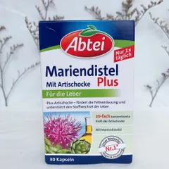 Viên uống bổ gan Abtei Mariendistel Plus hỗ trợ người sơ gan, men gan cao hộp 30 viên