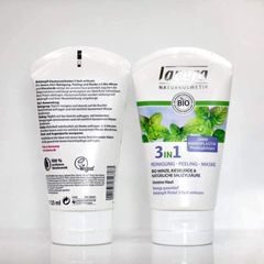 Sữa rửa mặt hữu cơ LAVERA BIO 3in1 dành cho da nhờn, da mụn