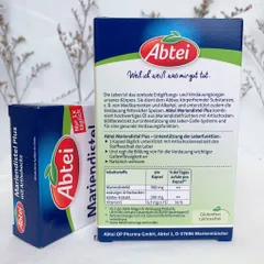 Viên uống bổ gan Abtei Mariendistel Plus hỗ trợ người sơ gan, men gan cao hộp 30 viên