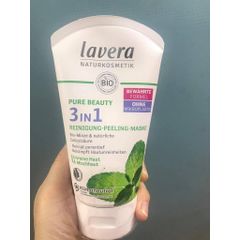 Sữa rửa mặt hữu cơ LAVERA BIO 3in1 dành cho da nhờn, da mụn