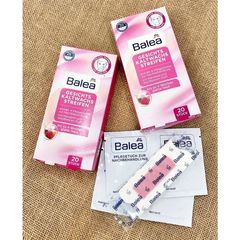 Miếng dán tẩy lông cho vùng mặt Balea Gesicht, hộp 20 miếng