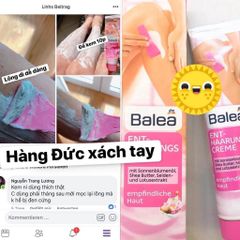 Kem tẩy lông BALEA giúp xử lý lông tay, chân, nách,mùi thơm dễ chịu,dùng cho da thường,da nhạy cảm