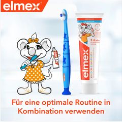 Kem đánh răng ELMEX cho trẻ từ 6-12 tuổi, bảo vệ răng chắc khỏe của bé