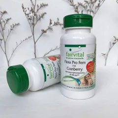 Viên uống  phụ khoa FAIRVITAL giúp làm sạch, giảm nguy cơ nhiễm trùng vùng kín của phụ nữ, lọ 90 viên