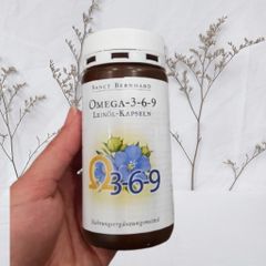 Viên uống bổ sung OMEGA 3-6-9 SANCT BERNHARD giúp tăng cường sức khỏe