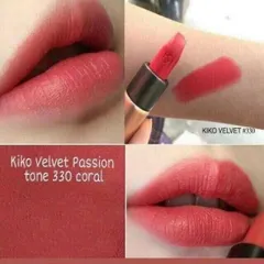 Son KIKO 330 Cam hồng san hô