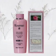 Nước hoa hồng cao cấp ROSSENCE chiết xuất hoàn toàn từ hoa hồng nguyên chất, chai 300ml