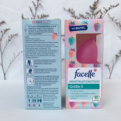 Cốc Nguyệt San Facelle silicone đủ Size S/M