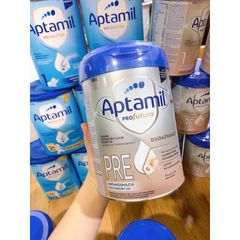 Sữa APTAMIL bạc sẵn các số cho bé từ sơ sinh giúp bé dễ hấp thụ sắt, canxi, vitamin, protein và khoáng chất