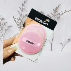 (Sỉ, Lẻ)Bông đánh phấn phủ bột, phủ nén Ebelin