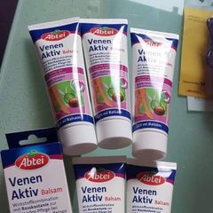 Kem bôi giãn tĩnh mạch Abtei Venen Aktiv giúp đàn hồi tĩnh mạch tuýp 125ml