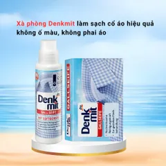 Bánh xà phòng làm sạch cổ áo sơmi Denkmit 100g