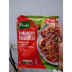 Gia vị nấu mì Ý Spaghetti Knorr tự nấu sạch sẽ, vệ sinh và an toàn cho cả gia đình