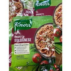 Gia vị nấu mì Ý Spaghetti Knorr tự nấu sạch sẽ, vệ sinh và an toàn cho cả gia đình