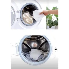 Miếng giặt tẩy trắng quần áo Denkmit,tiết kiệm thời gian và làm trắng cực kỳ tốt, hộp 20 miếng