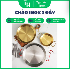 Chảo ăn Có Quai Tròn Trang Trí Phong Cách Hàn Quốc (TH617)