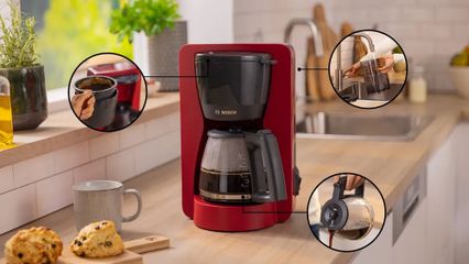 Máy Pha Cà Phê BOSCH TKA2M114 Màu Đỏ