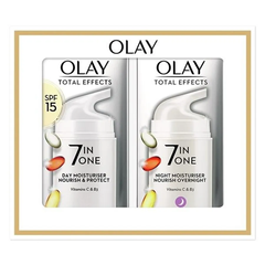 (Bao Test) Set Kem Dưỡng Ngày Và Đêm Olay Total Effects Chính Hãng