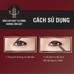 (Hàng Chuẩn) Kẻ Viền Mắt Trong Browit Dạng Sáp Màu Đen Midnight Black 0.1g Chính hãng
